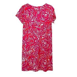 Jude Connally Catalina cloth roses floral shift‎ dress Size XS